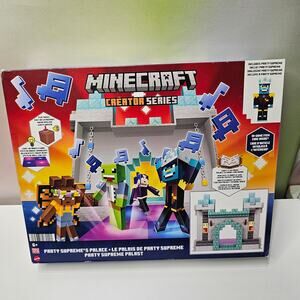 Minecraft Creator Series Party Supreme's Palace Playset HJG73 NWT